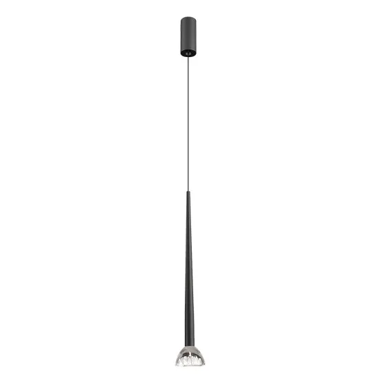 Viokef Rina fekete LED függesztett lámpa (VIO-4325200) LED 1 izzós IP20