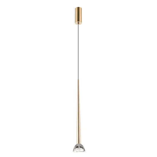Viokef Rina arany LED függesztett lámpa (VIO-4325201) LED 1 izzós IP20