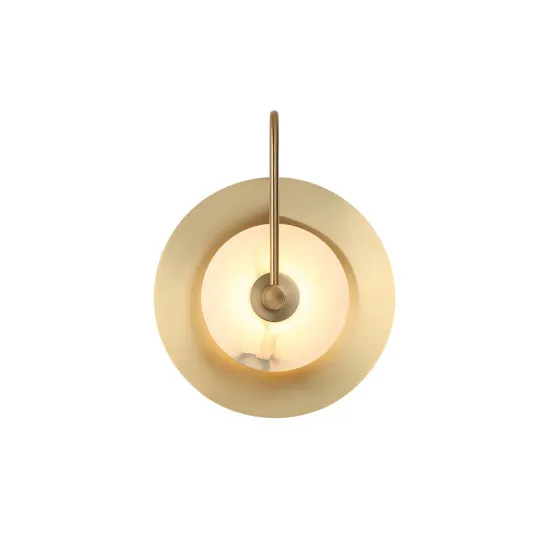 Viokef Samira sárgaréz LED fali lámpa (VIO-4341401) LED 1 izzós IP20