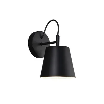 Viokef Senik fekete fali lámpa (VIO-4305100) E27 1 izzós IP20