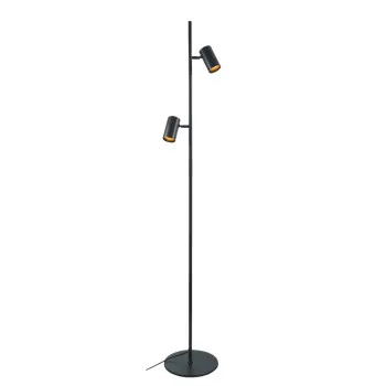 Viokef Sid fekete állólámpa (VIO-4316800) GU10 2 izzós IP20