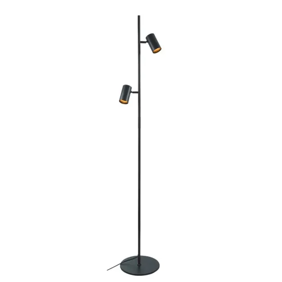Viokef Sid fekete állólámpa (VIO-4316800) GU10 2 izzós IP20