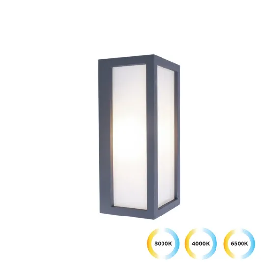 Viokef Sonder sötétszürke LED kültéri fali lámpa (VIO-4310100) LED 1 izzós IP54