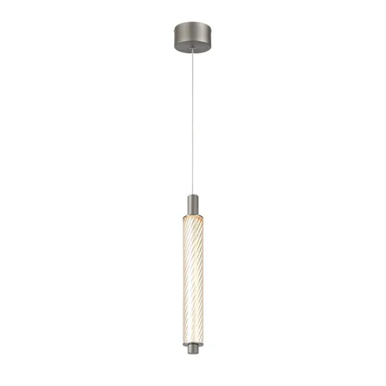 Viokef Sorrento szürke LED függesztett lámpa (VIO-4342100) LED 1 izzós IP20