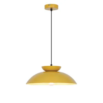 Viokef Superb sárga függesztett lámpa (VIO-4338502) E27 1 izzós IP20