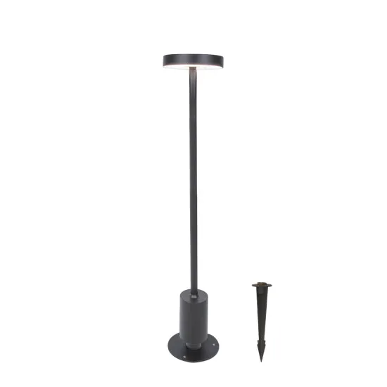 Viokef Tango sötétszürke LED kültéri leszúrható lámpa (VIO-4333000) LED 1 izzós IP54