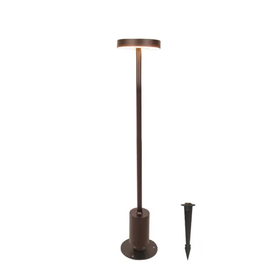 Viokef Tango rozsdabarna LED kültéri leszúrható lámpa (VIO-4333001) LED 1 izzós IP54