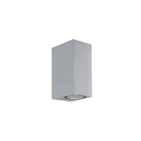 Viokef Tilos szürke kültéri falikar (VIO-4099402) GU10 2 izzós IP54