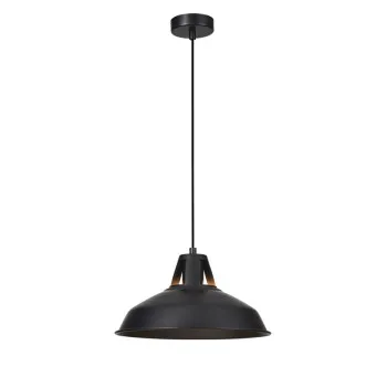 Viokef Velma fekete függesztett lámpa (VIO-4316501) E27 1 izzós IP20