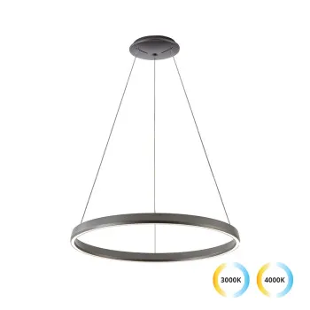 Viokef Venus fekete LED függesztett lámpa (VIO-4342500) LED 1 izzós IP20