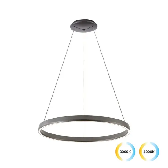 Viokef Venus fekete LED függesztett lámpa (VIO-4342500) LED 1 izzós IP20