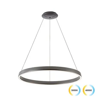 Viokef Venus fekete LED függesztett lámpa (VIO-4342600) LED 1 izzós IP20