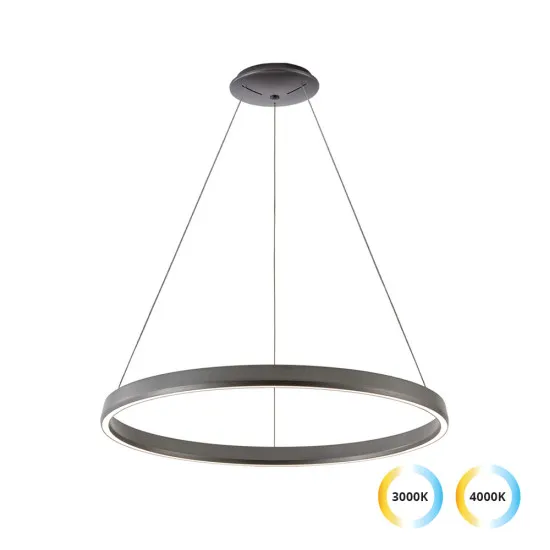 Viokef Venus fekete LED függesztett lámpa (VIO-4342600) LED 1 izzós IP20