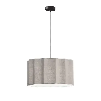 Viokef Wavy szürke függesztett lámpa (VIO-4349901) E27 1 izzós IP20
