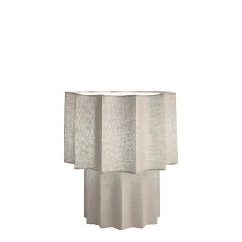 Viokef Wavy szürke asztali lámpa (VIO-4350001) E27 1 izzós IP20