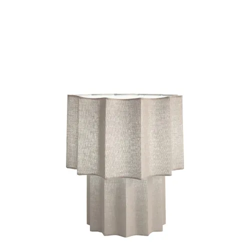 Viokef Wavy szürke asztali lámpa (VIO-4350001) E27 1 izzós IP20