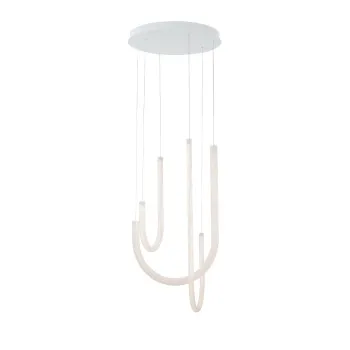 Viokef Yvonne fehér LED függesztett lámpa (VIO-4319200) LED 1 izzós IP20