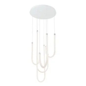 Viokef Yvonne fehér LED függesztett lámpa (VIO-4319300) LED 1 izzós IP20