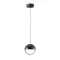 Viokef Zirea fekete LED függesztett lámpa (VIO-4329800) LED 1 izzós IP20