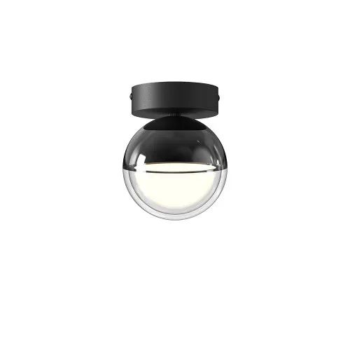 Viokef Zirea fekete LED mennyezeti lámpa (VIO-4330100) LED 1 izzós IP20