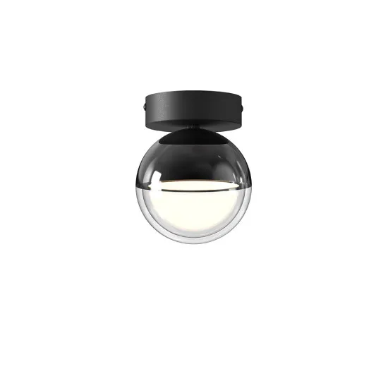 Viokef Zirea fekete LED mennyezeti lámpa (VIO-4330100) LED 1 izzós IP20