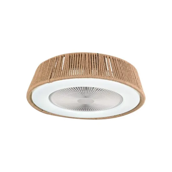 Zambelis  barna LED mennyezeti csillár ventilátor (ZAM-23001) LED 1 izzós IP20