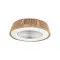 Zambelis  barna LED mennyezeti csillár ventilátor (ZAM-23001) LED 1 izzós IP20