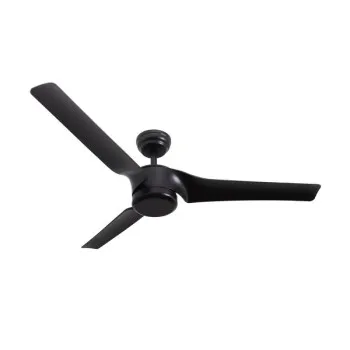 Zambelis  fekete vízvédett fényforrás nélküli mennyezeti ventilátor (ZAM-23004)   IP44