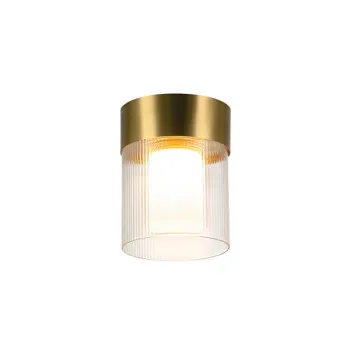 Zambelis  arany-átlátszó LED mennyezeti lámpa (ZAM-23017) LED 1 izzós IP20