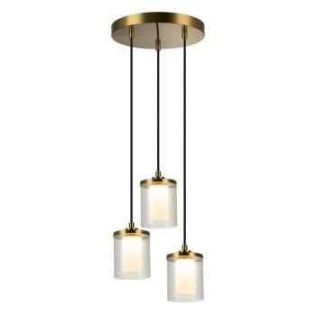 Zambelis  arany-átlátszó LED függesztett lámpa (ZAM-23021) LED 1 izzós IP20