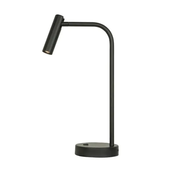 Zambelis  fekete LED asztali lámpa (ZAM-23036) LED 1 izzós IP20