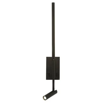 Zambelis  fekete LED fali lámpa (ZAM-23039) LED 1 izzós IP20
