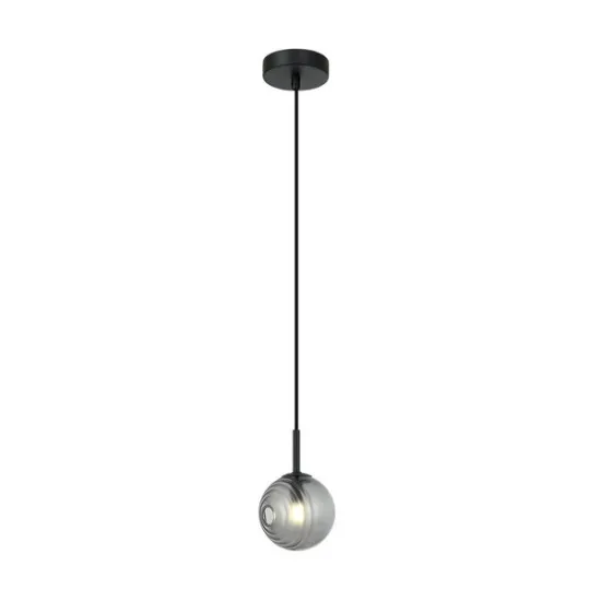 Zambelis  fekete-fehér függesztett lámpa (ZAM-23059) G9 1 izzós IP20
