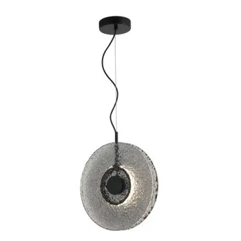Zambelis  fekete-fehér LED függesztett lámpa (ZAM-23074) LED 1 izzós IP20