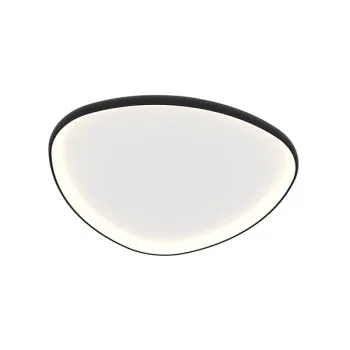 Zambelis  fekete-fehér LED mennyezeti lámpa (ZAM-23090) LED 1 izzós IP20