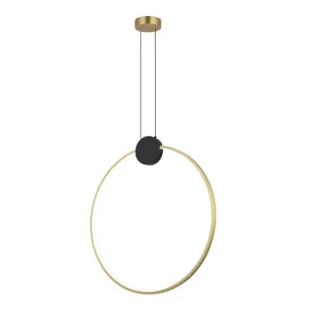Zambelis  fekete-fehér LED függesztett lámpa (ZAM-23094) LED 1 izzós IP20