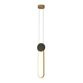 Zambelis  arany-fehér LED függesztett lámpa (ZAM-23101) LED 1 izzós IP20