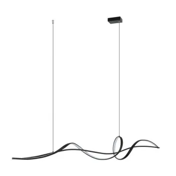Zambelis  fekete-fehér LED függesztett lámpa (ZAM-23109) LED 1 izzós IP20