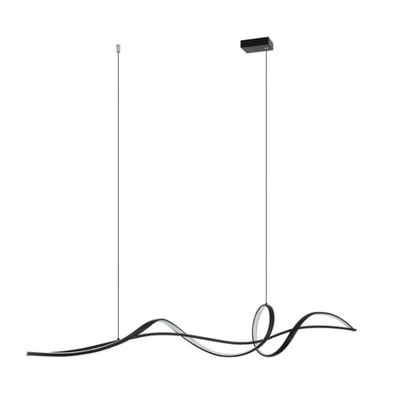 Zambelis  fekete-fehér LED függesztett lámpa (ZAM-23109) LED 1 izzós IP20