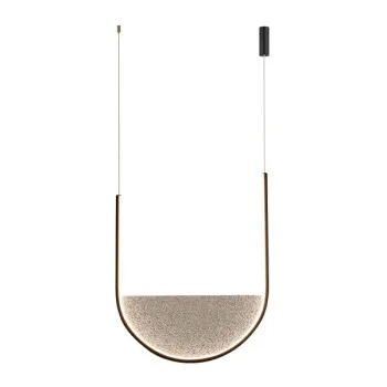 Zambelis  fekete-szürke LED függesztett lámpa (ZAM-23164) LED 1 izzós IP20