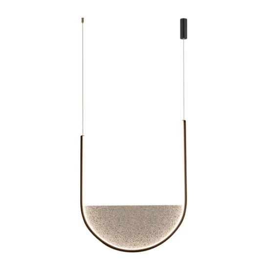 Zambelis  fekete-szürke LED függesztett lámpa (ZAM-23164) LED 1 izzós IP20
