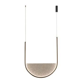 Zambelis  fekete-szürke LED függesztett lámpa (ZAM-23166) LED 1 izzós IP20