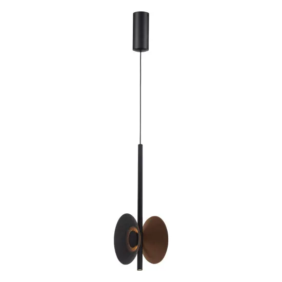 Zambelis  barna LED függesztett lámpa (ZAM-23176) LED 1 izzós IP20