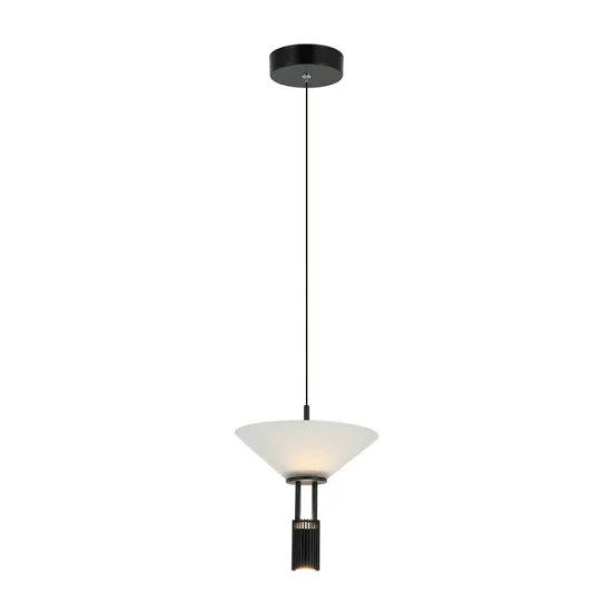 Zambelis  fekete-fehér LED függesztett lámpa (ZAM-23198) LED 1 izzós IP20