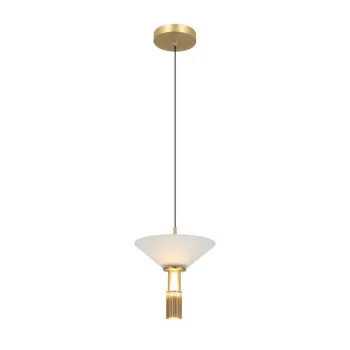 Zambelis  arany-fehér LED függesztett lámpa (ZAM-23199) LED 1 izzós IP20