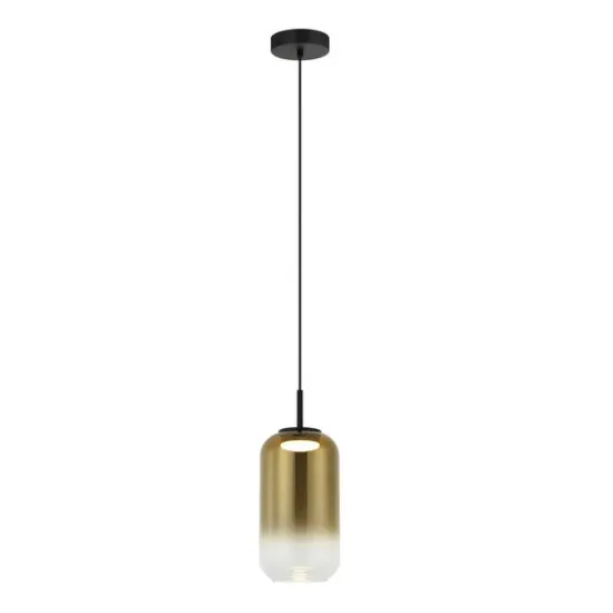 Zambelis  fekete-arany LED függesztett lámpa (ZAM-23218) LED 1 izzós IP20