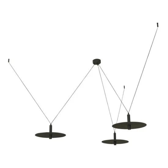 Zambelis  fekete LED függesztett lámpa (ZAM-23229) LED 1 izzós IP20