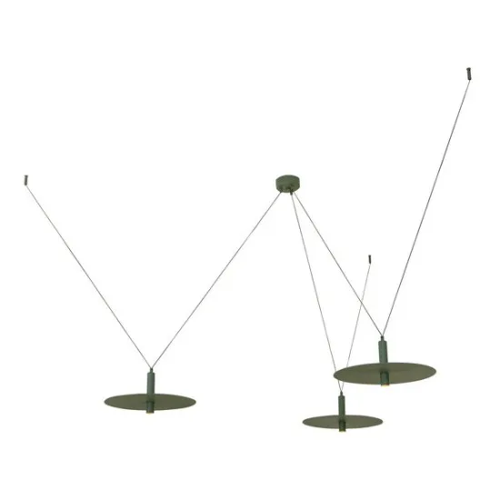 Zambelis  zöld LED függesztett lámpa (ZAM-23230) LED 1 izzós IP20