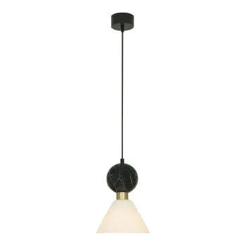 Zambelis  fekete-fehér függesztett lámpa (ZAM-23240) E14  1 izzós IP20