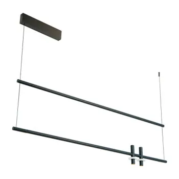 Zambelis  fekete-fehér LED függesztett lámpa (ZAM-23251) LED 1 izzós IP20